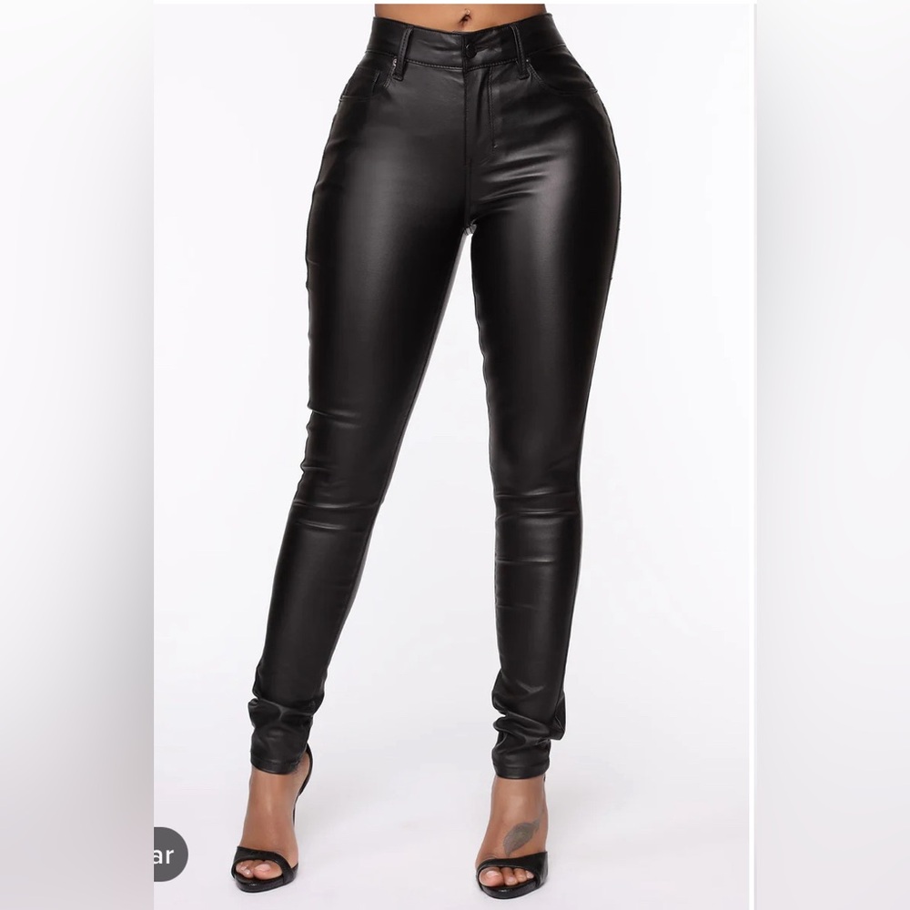 Leather pants!